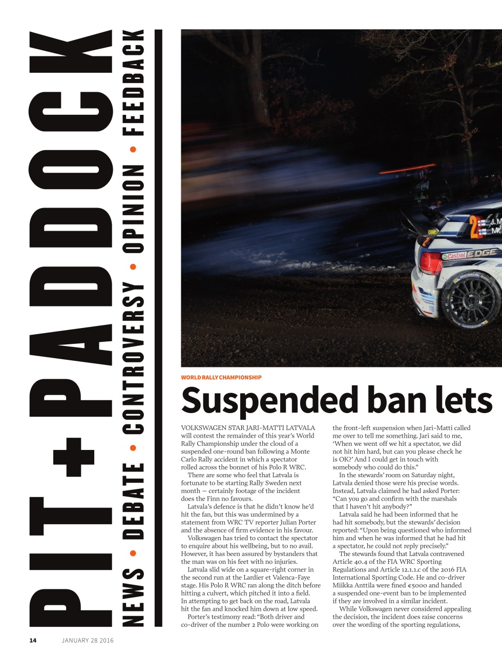 Autosport Preview Pages