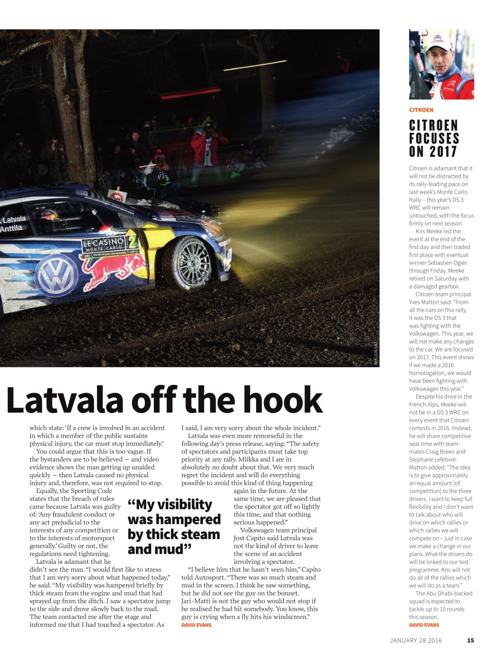 Autosport Preview Pages