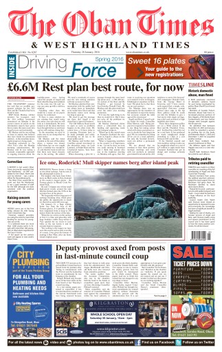 The Oban Times & Lochaber Times issue 