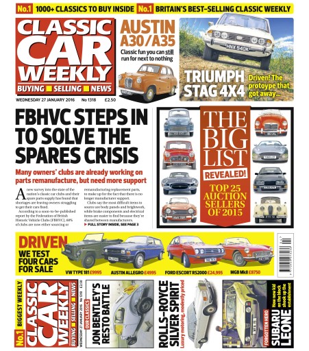 Classic Car Weekly issue 