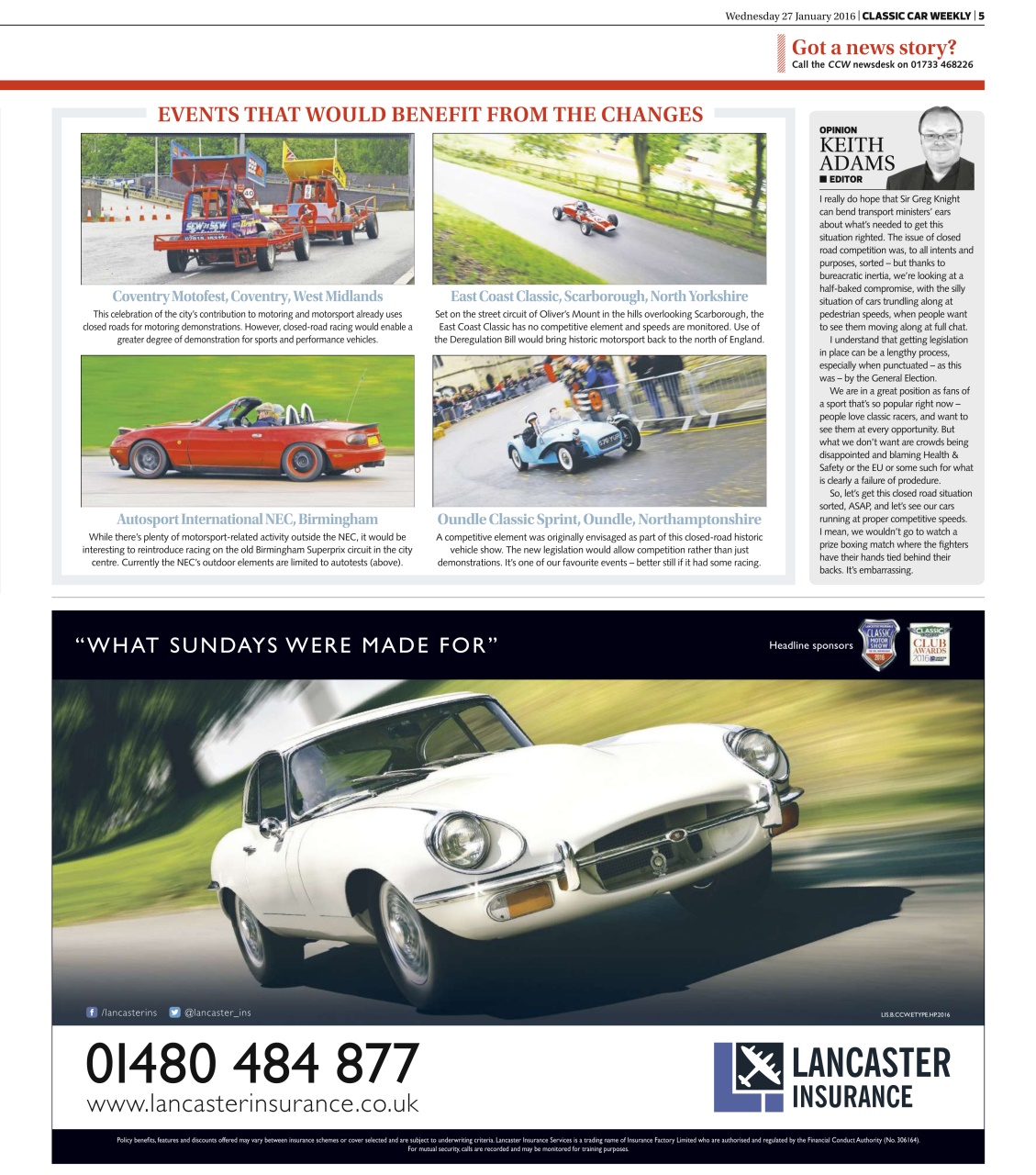 Classic Car Weekly Preview Pages