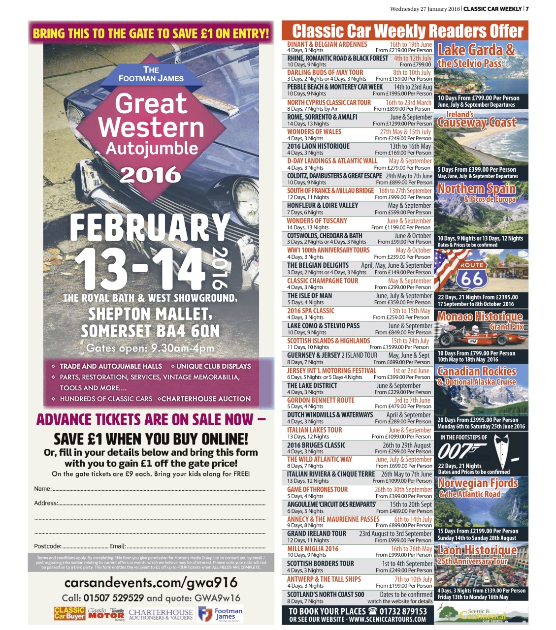 Classic Car Weekly Preview Pages