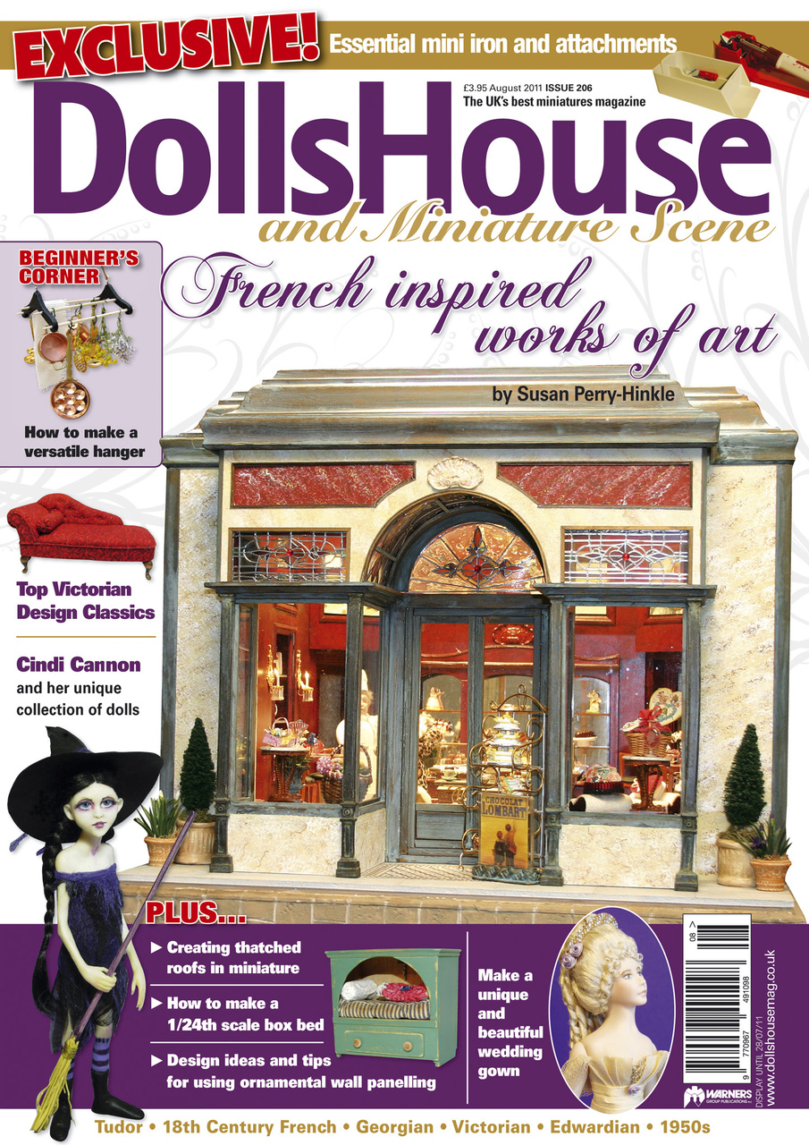 Dolls House and Miniature Scene Preview Pages