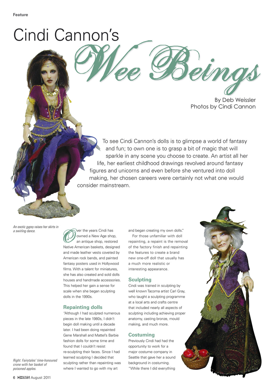 Dolls House and Miniature Scene Preview Pages