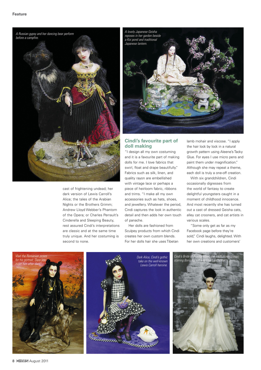 Dolls House and Miniature Scene Preview Pages