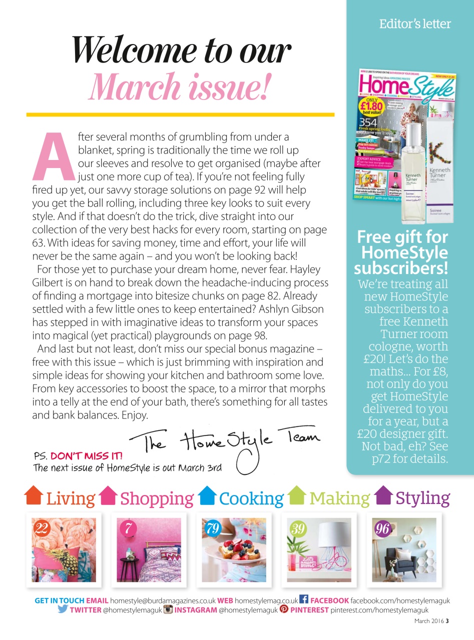 Homestyle Preview Pages