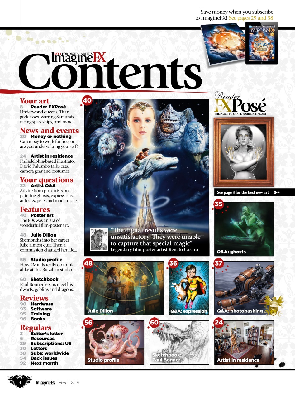 ImagineFX Preview Pages