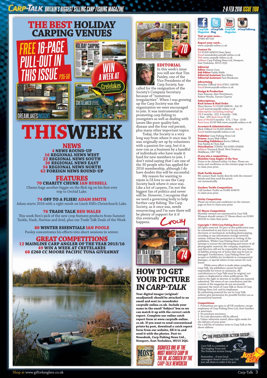 Carp-Talk Preview Pages