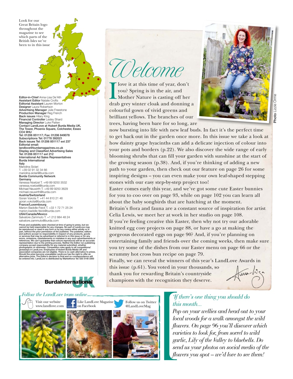 LandLove Magazine Preview Pages