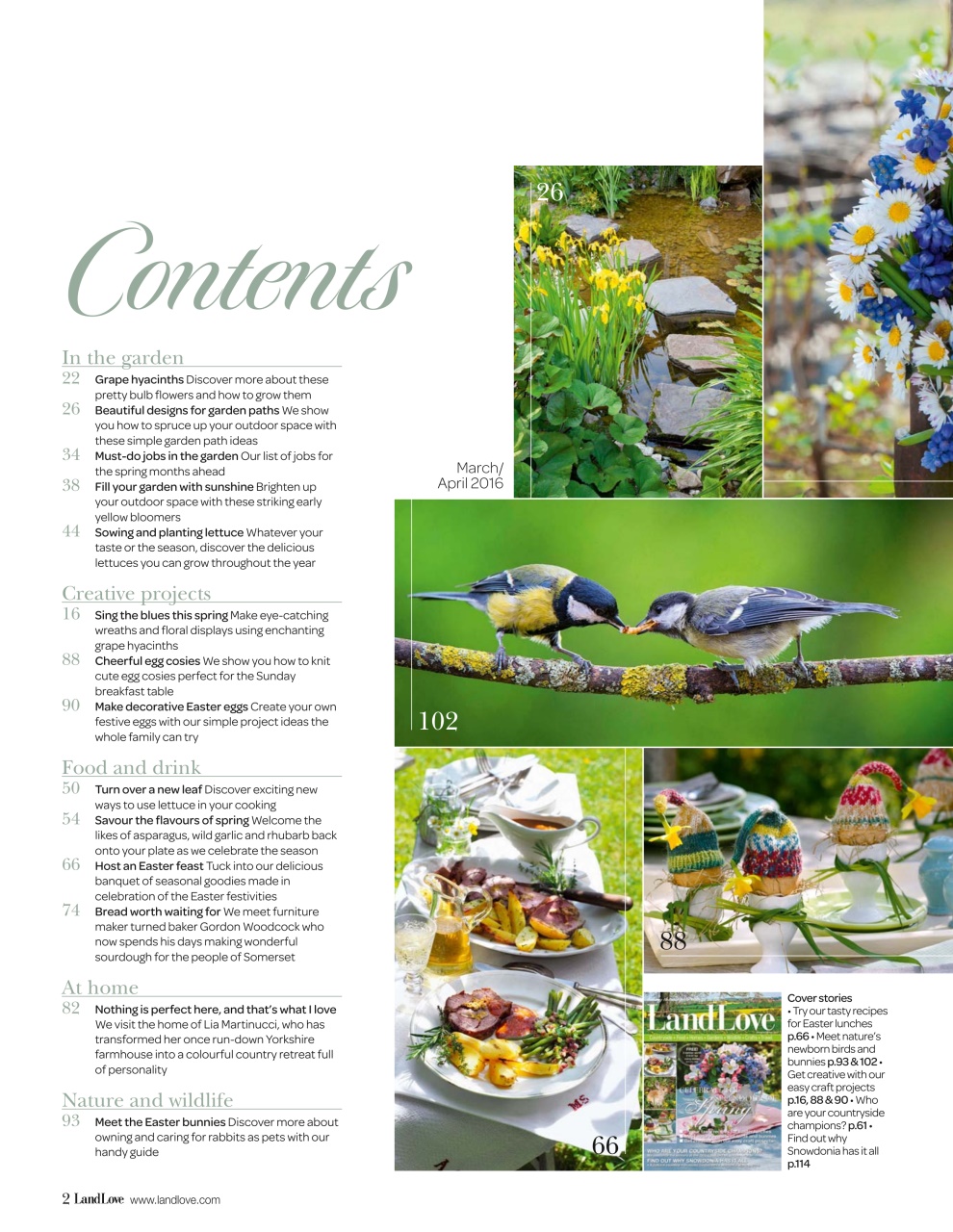 LandLove Magazine Preview Pages