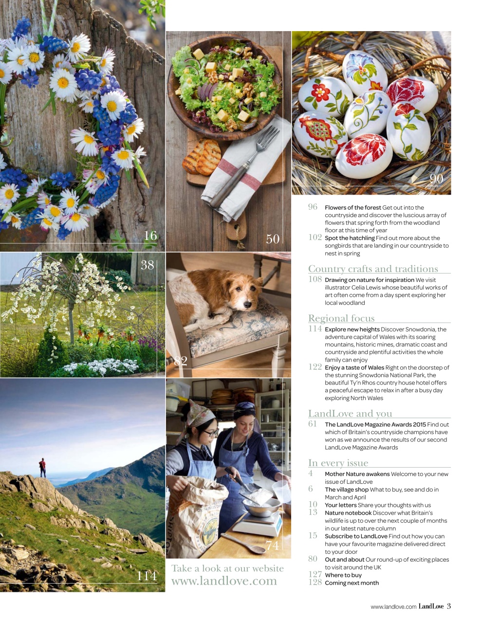 LandLove Magazine Preview Pages