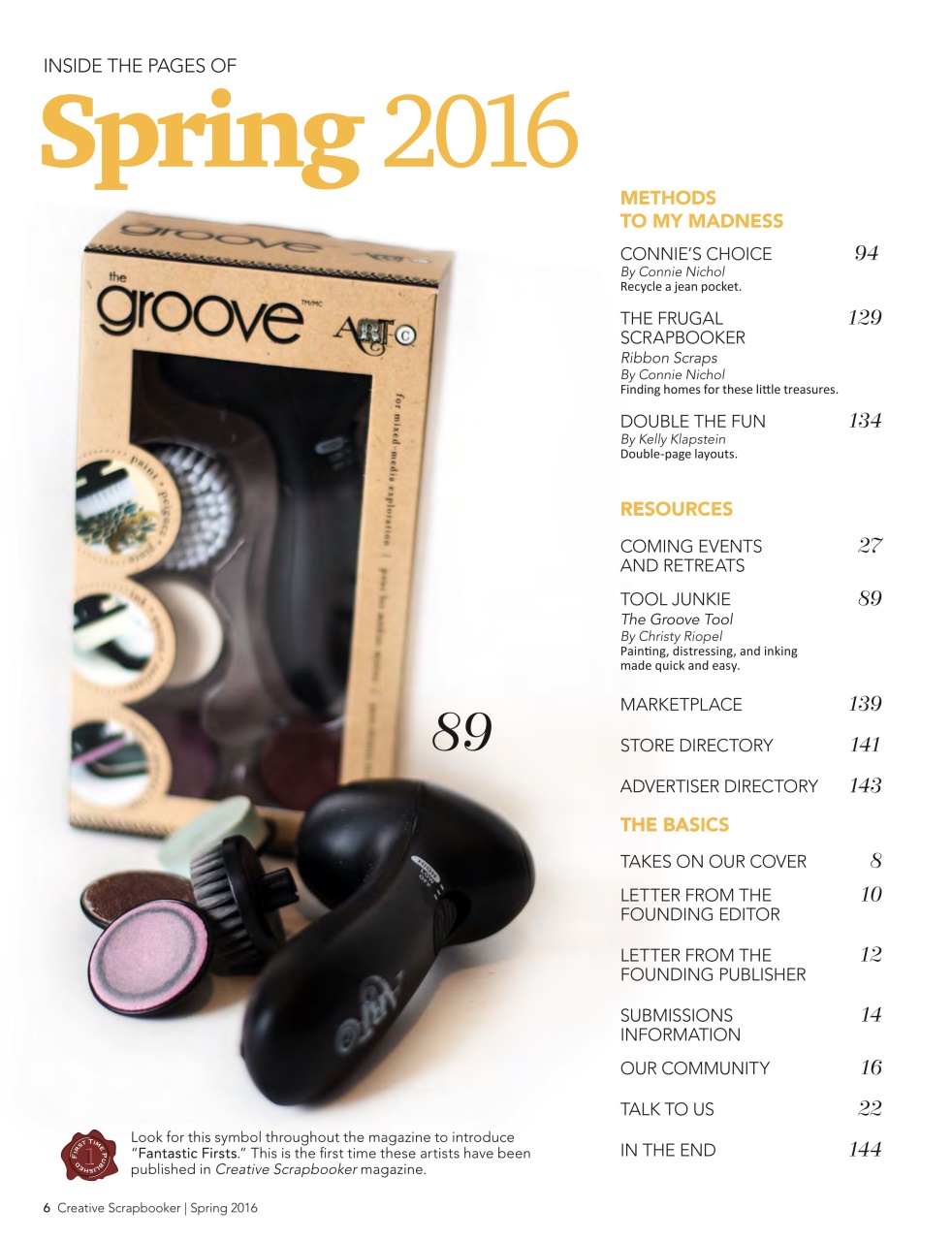 Creative Scrapbooker Preview Pages