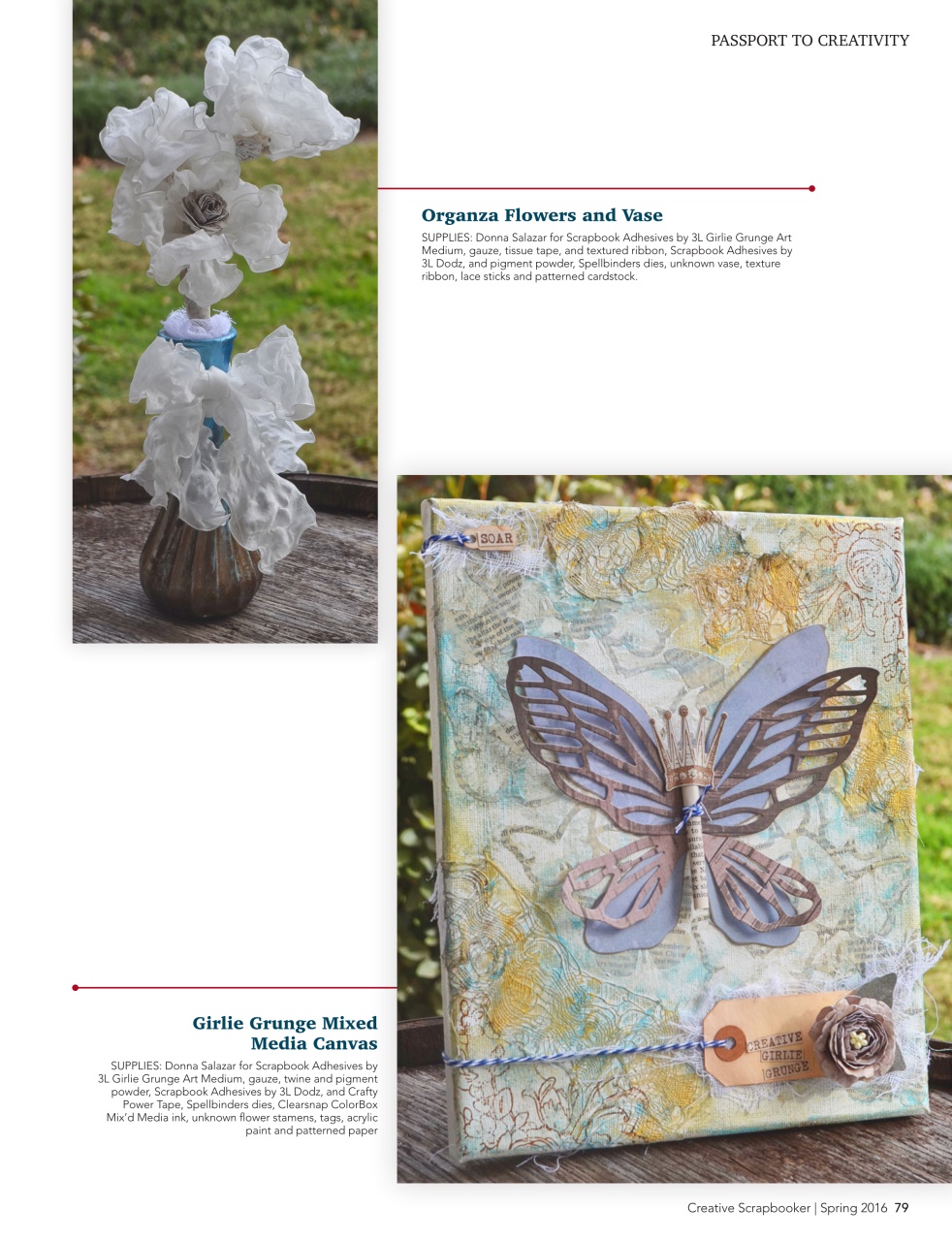 Creative Scrapbooker Preview Pages