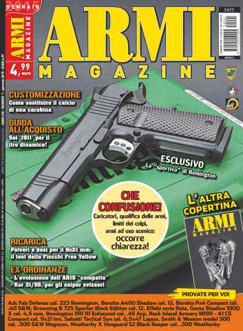 ARMI MAGAZINE issue ARMI MAGAZINE  GENNAIO 2015