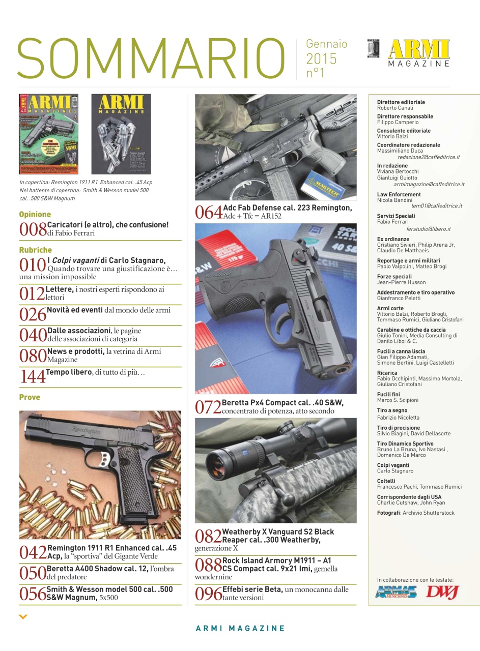 ARMI MAGAZINE Preview Pages