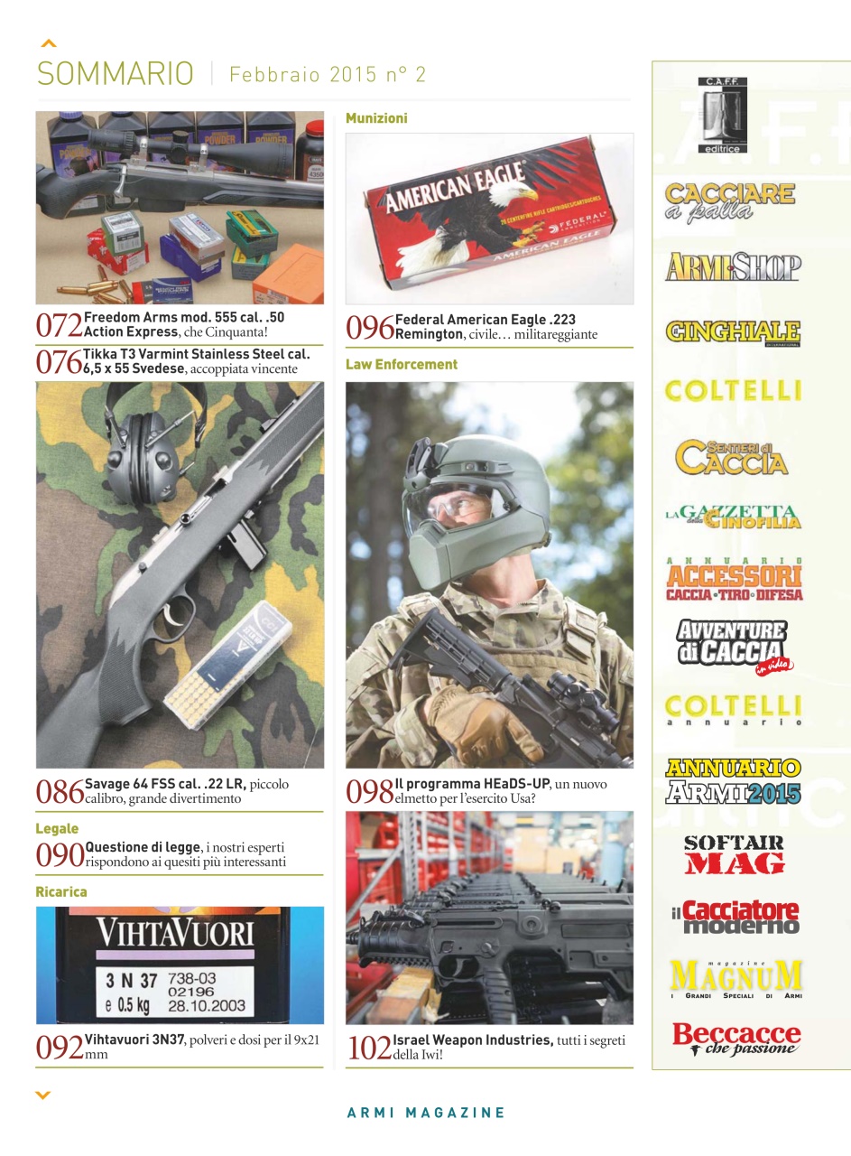 ARMI MAGAZINE Preview Pages