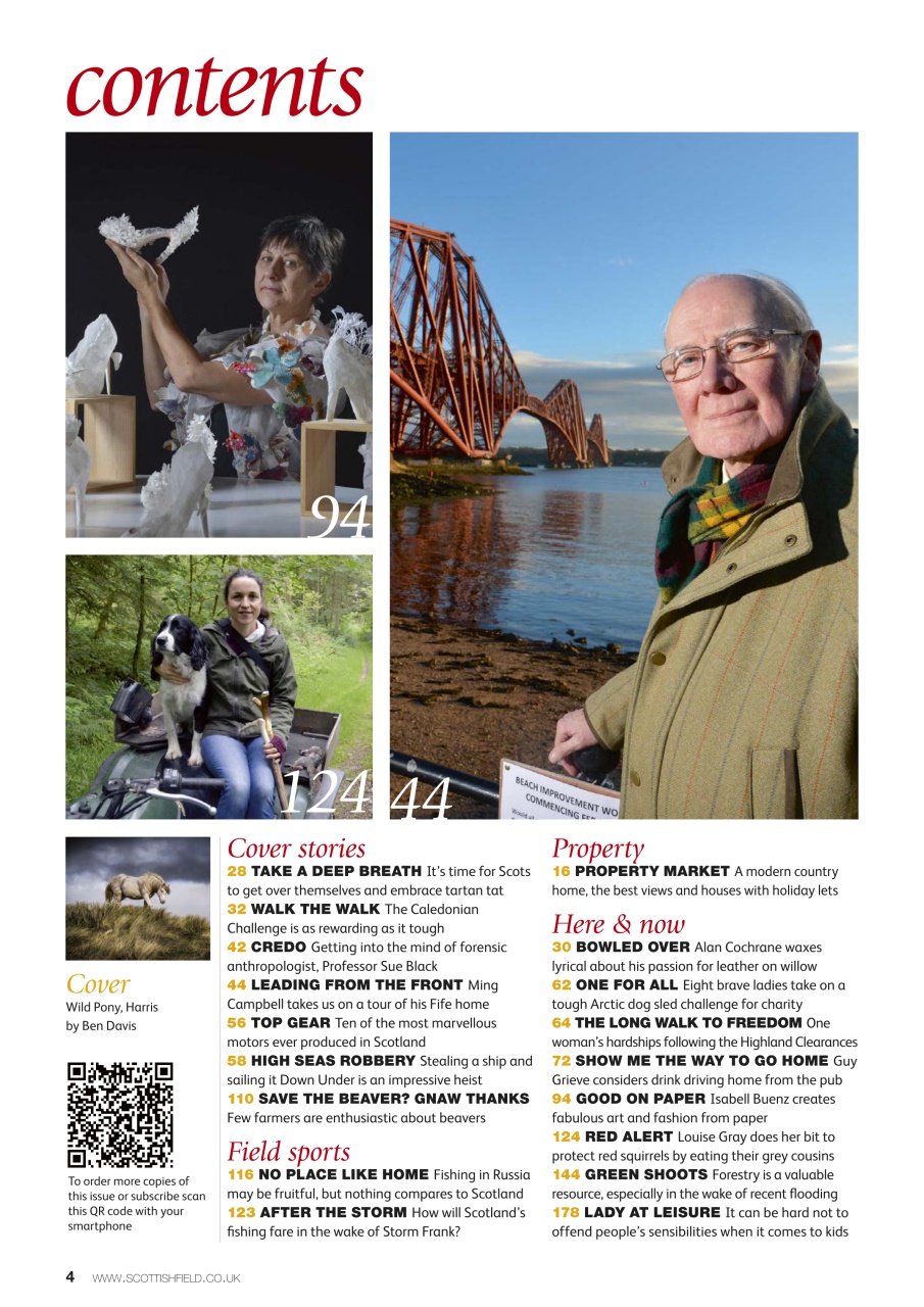 Scottish Field Preview Pages