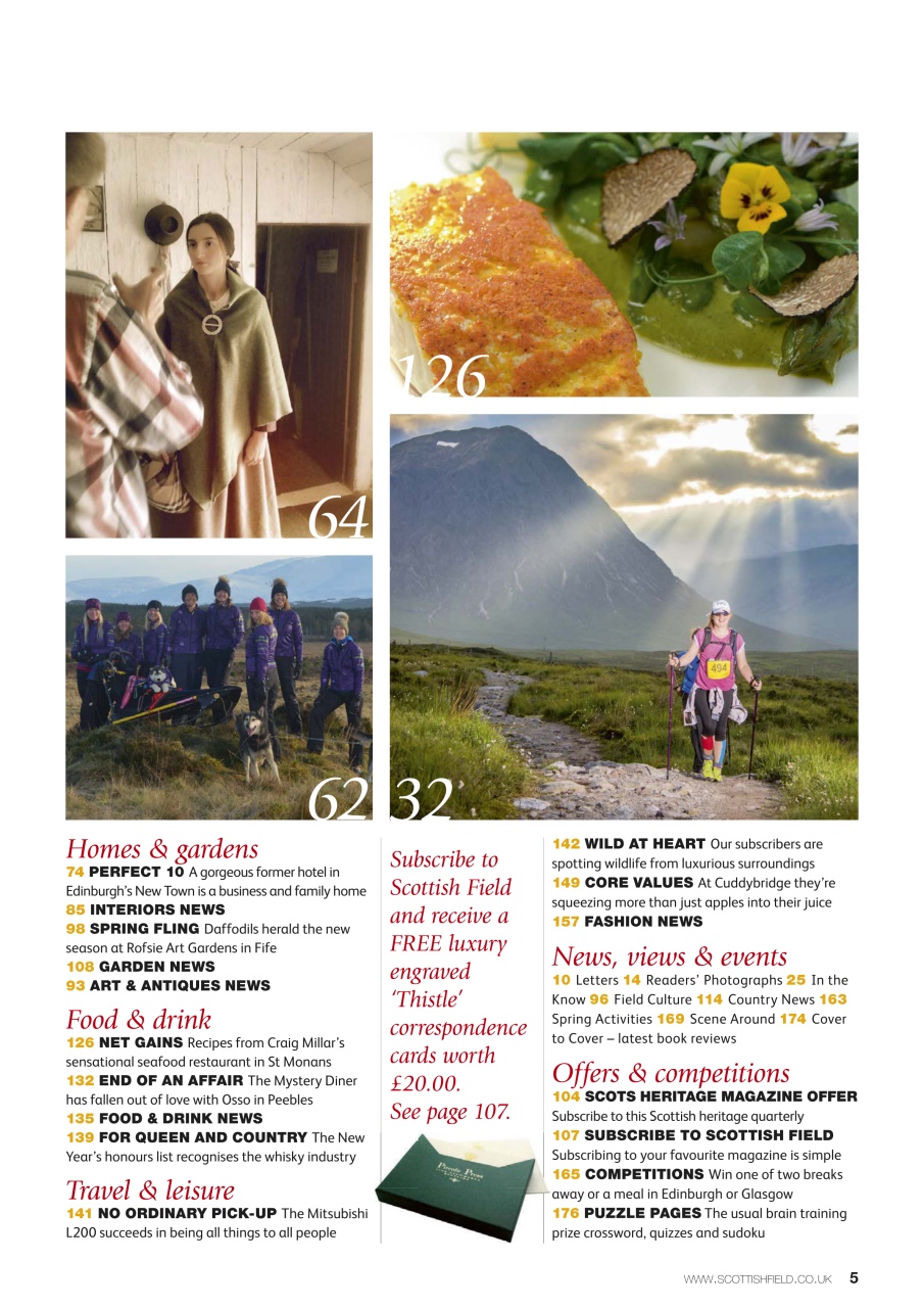 Scottish Field Preview Pages