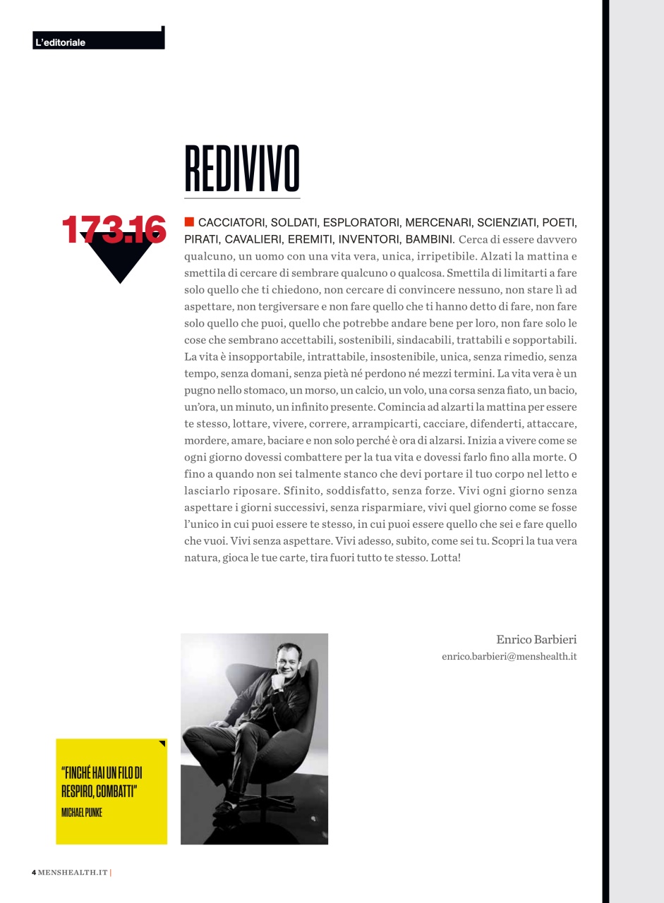 Men's Health Italia Preview Pages