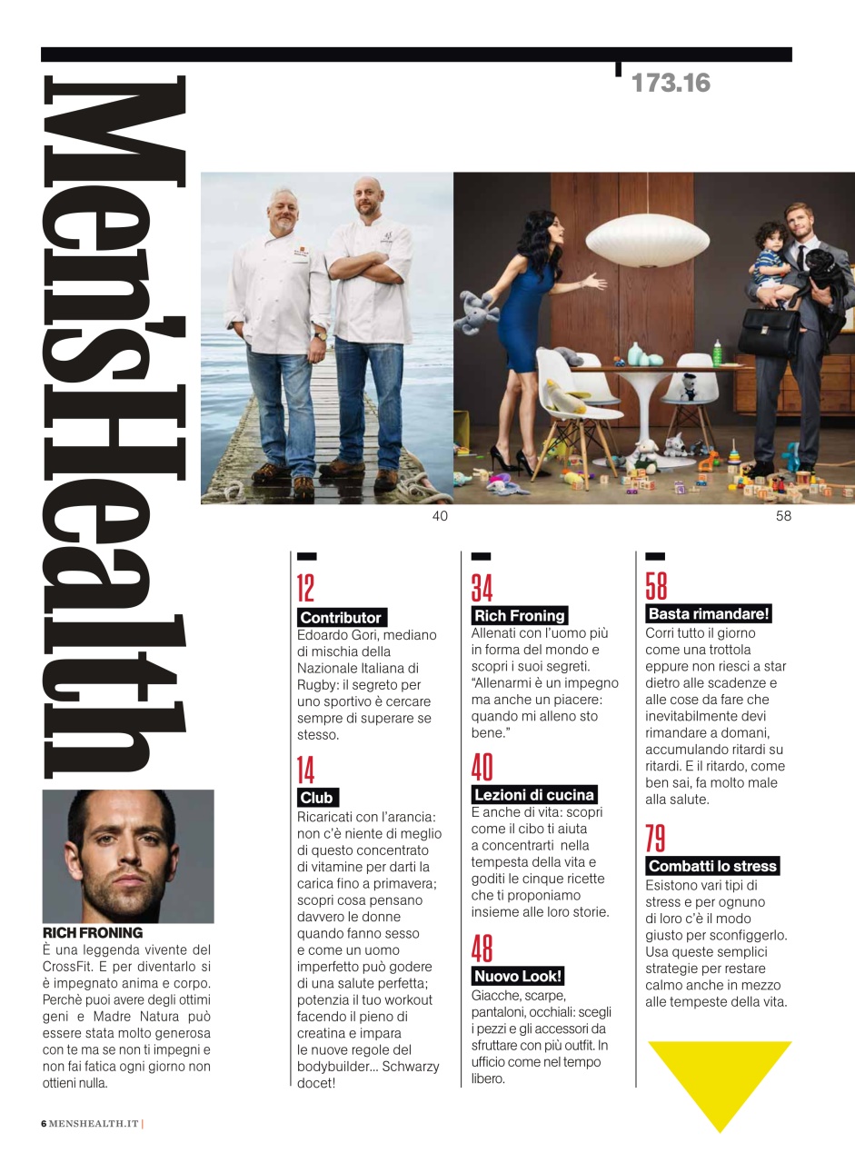 Men's Health Italia Preview Pages