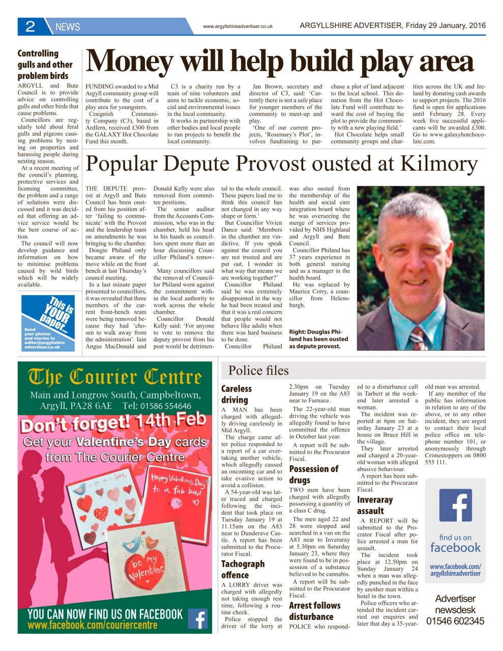 Argyllshire Advertiser Preview Pages