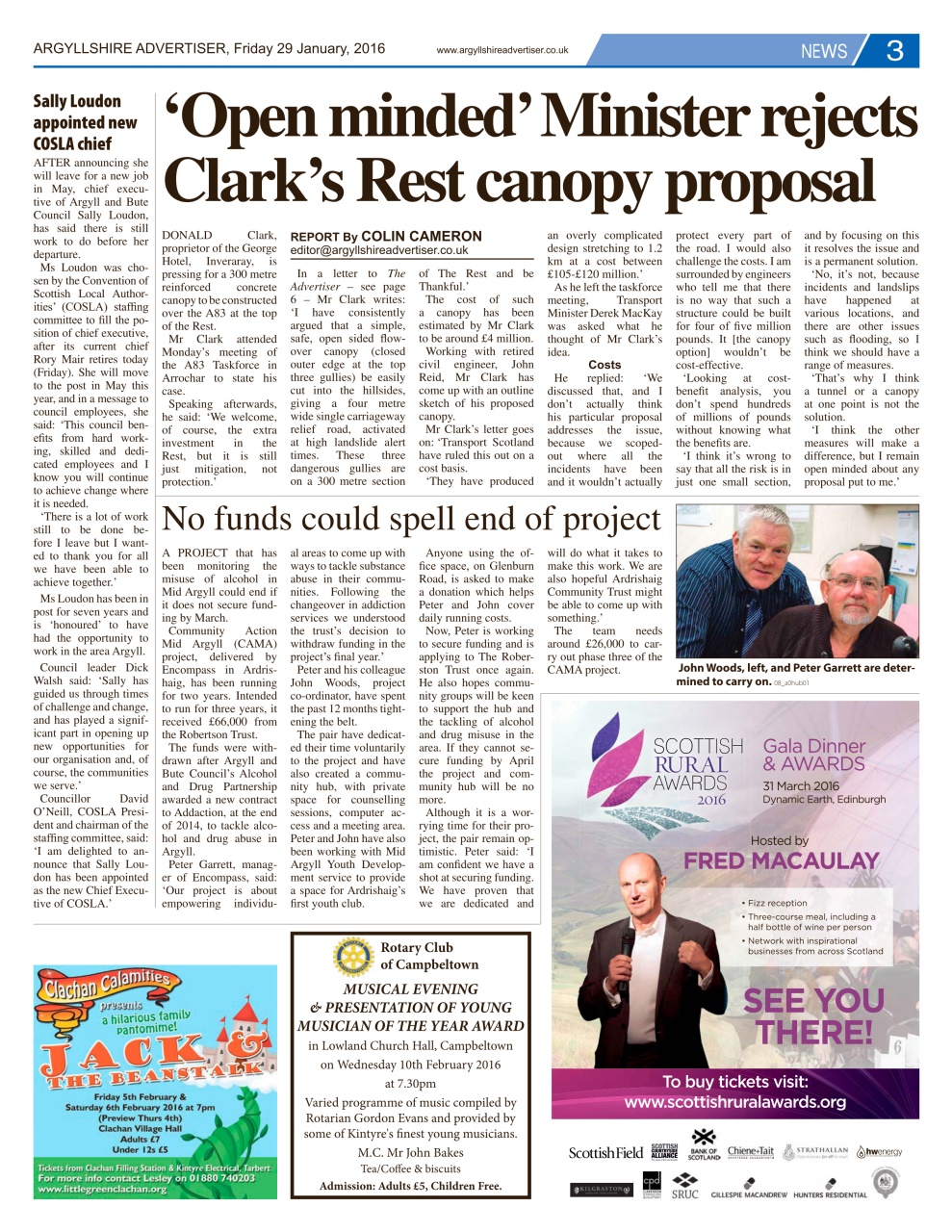 Argyllshire Advertiser Preview Pages