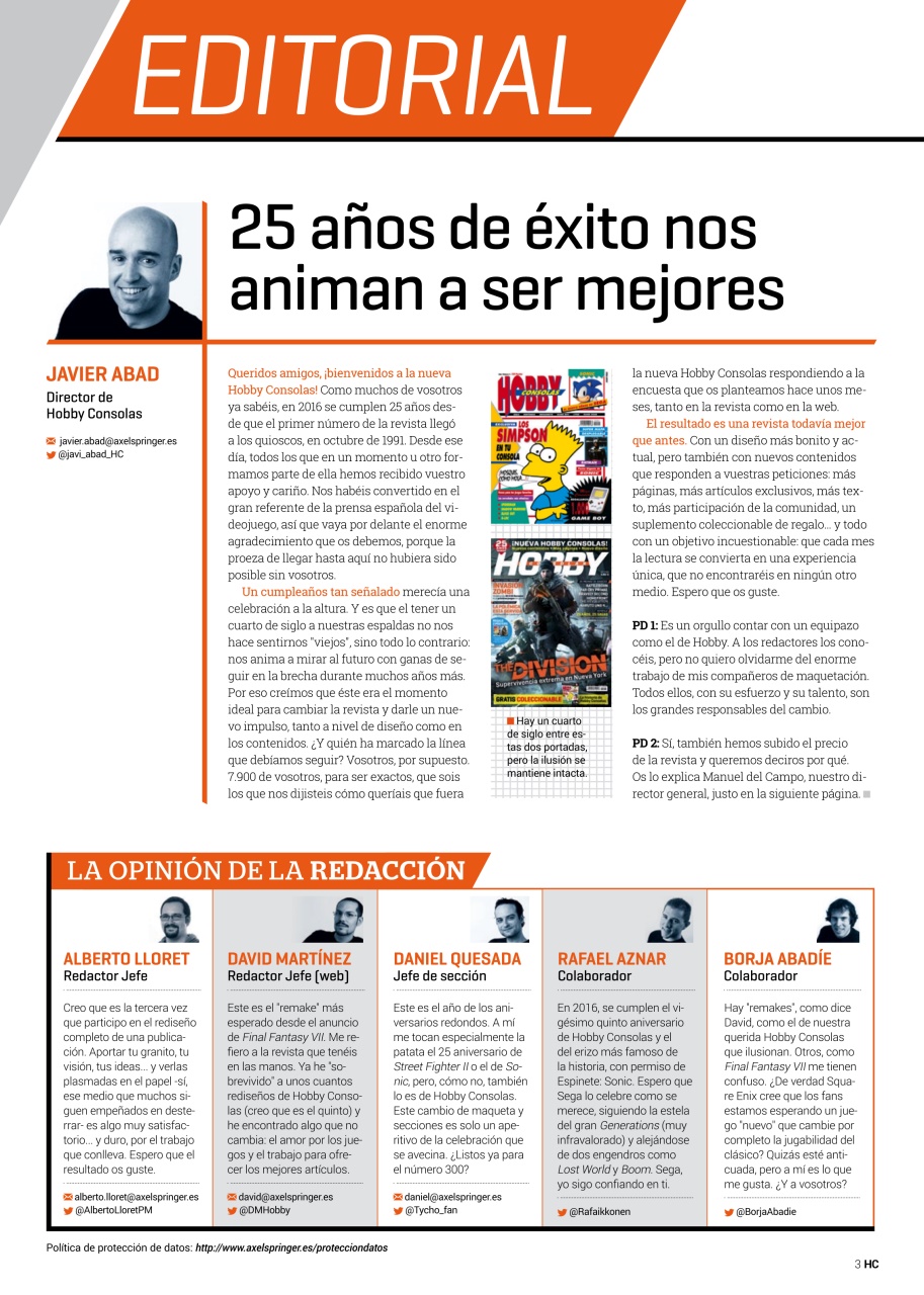 Hobby Consolas Preview Pages