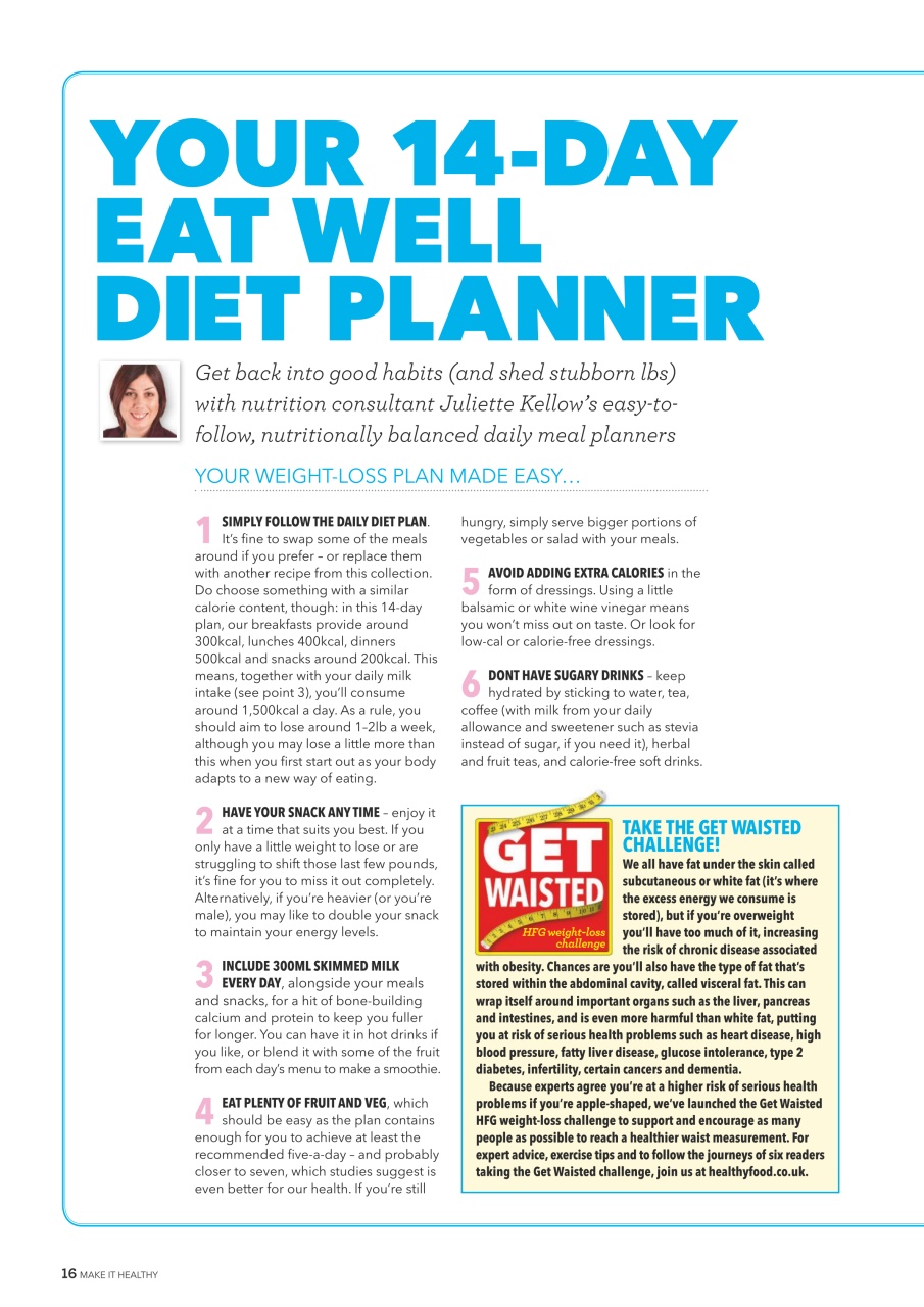 Healthy Food Guide Preview Pages