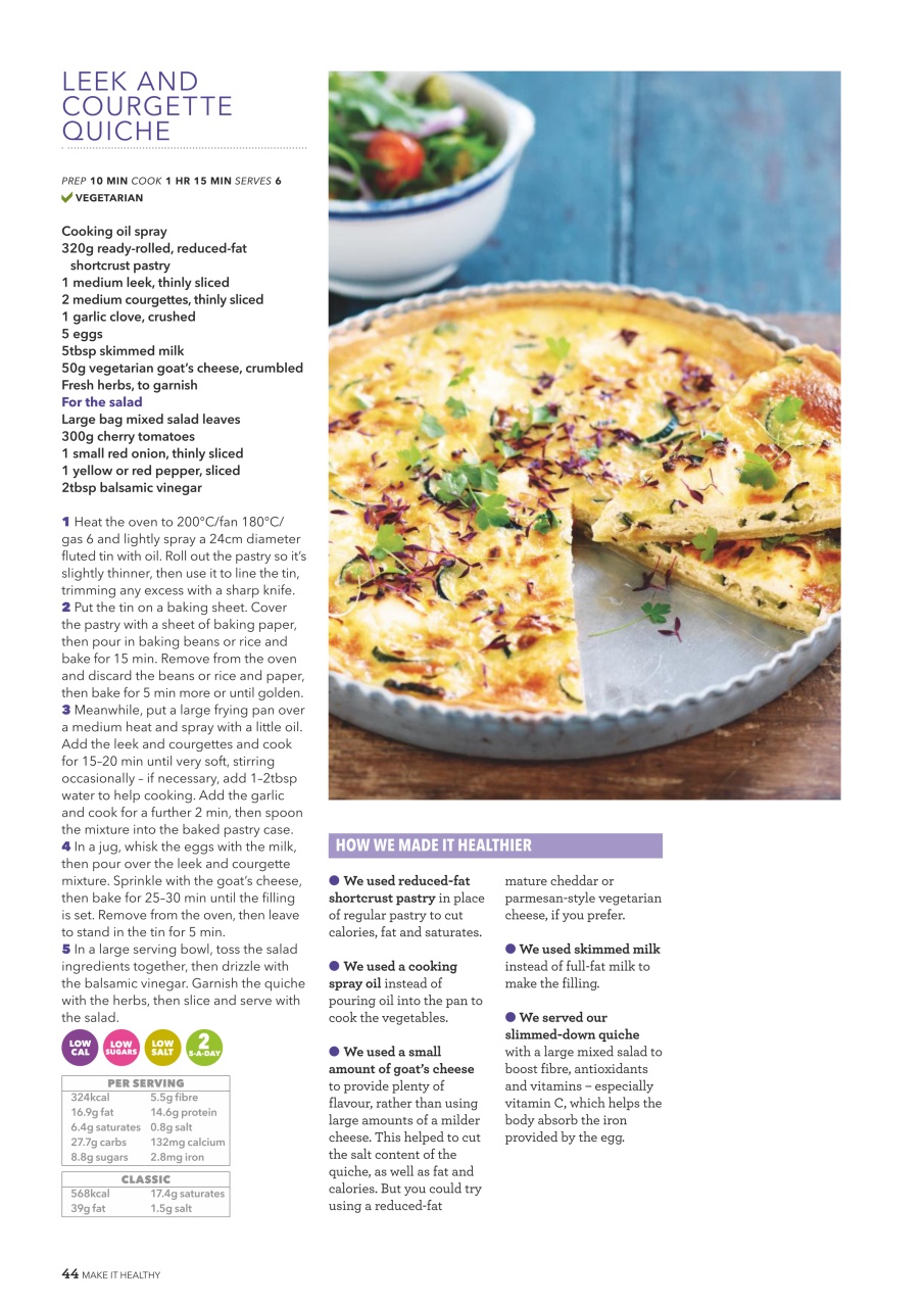 Healthy Food Guide Preview Pages