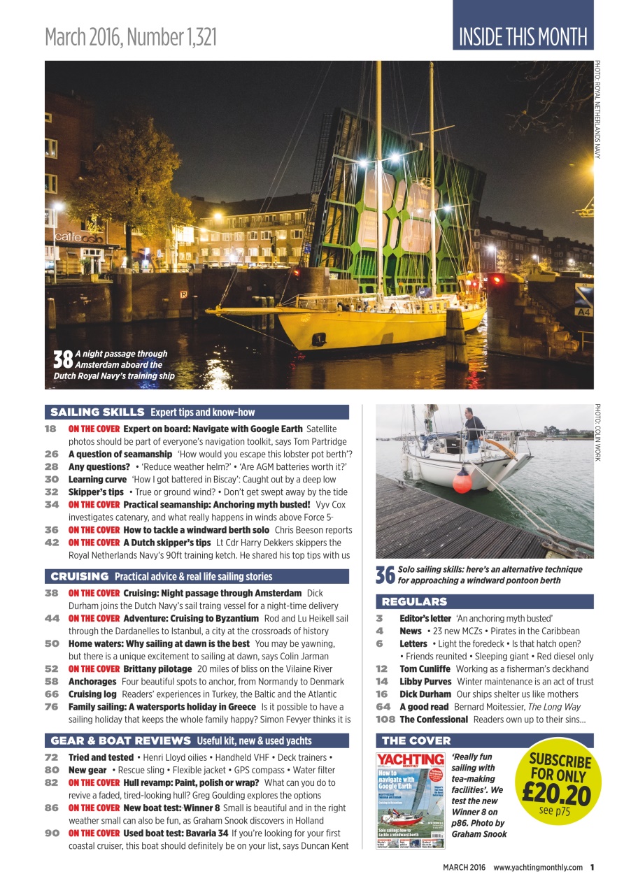 Yachting Monthly Preview Pages