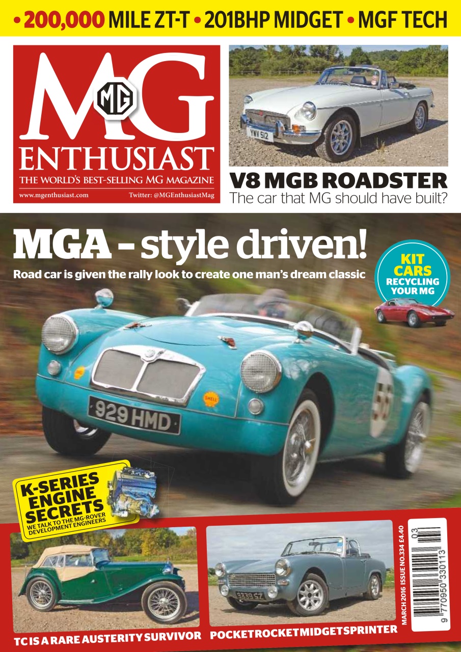 MG Enthusiast Preview Pages
