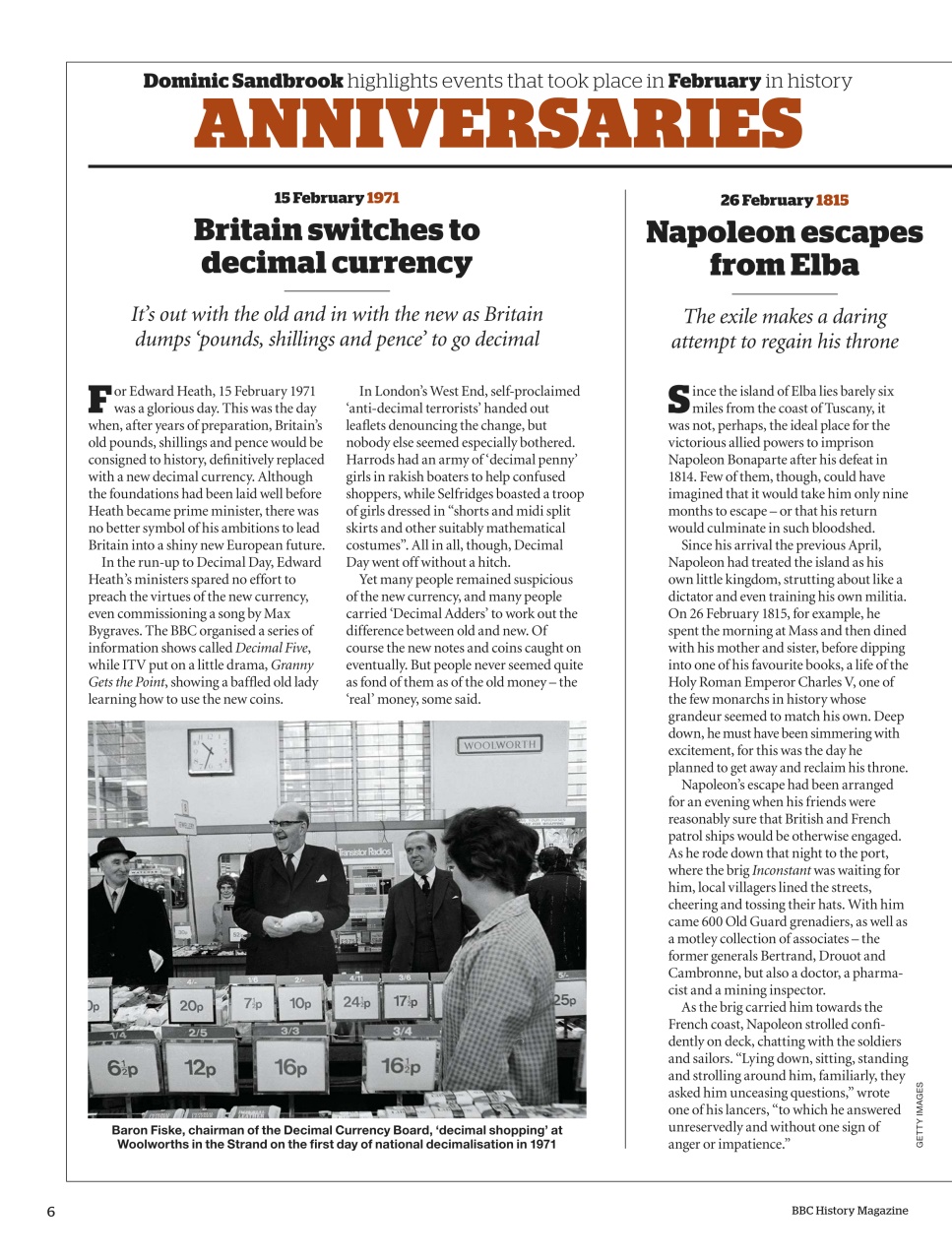 History Extra Magazine Preview Pages