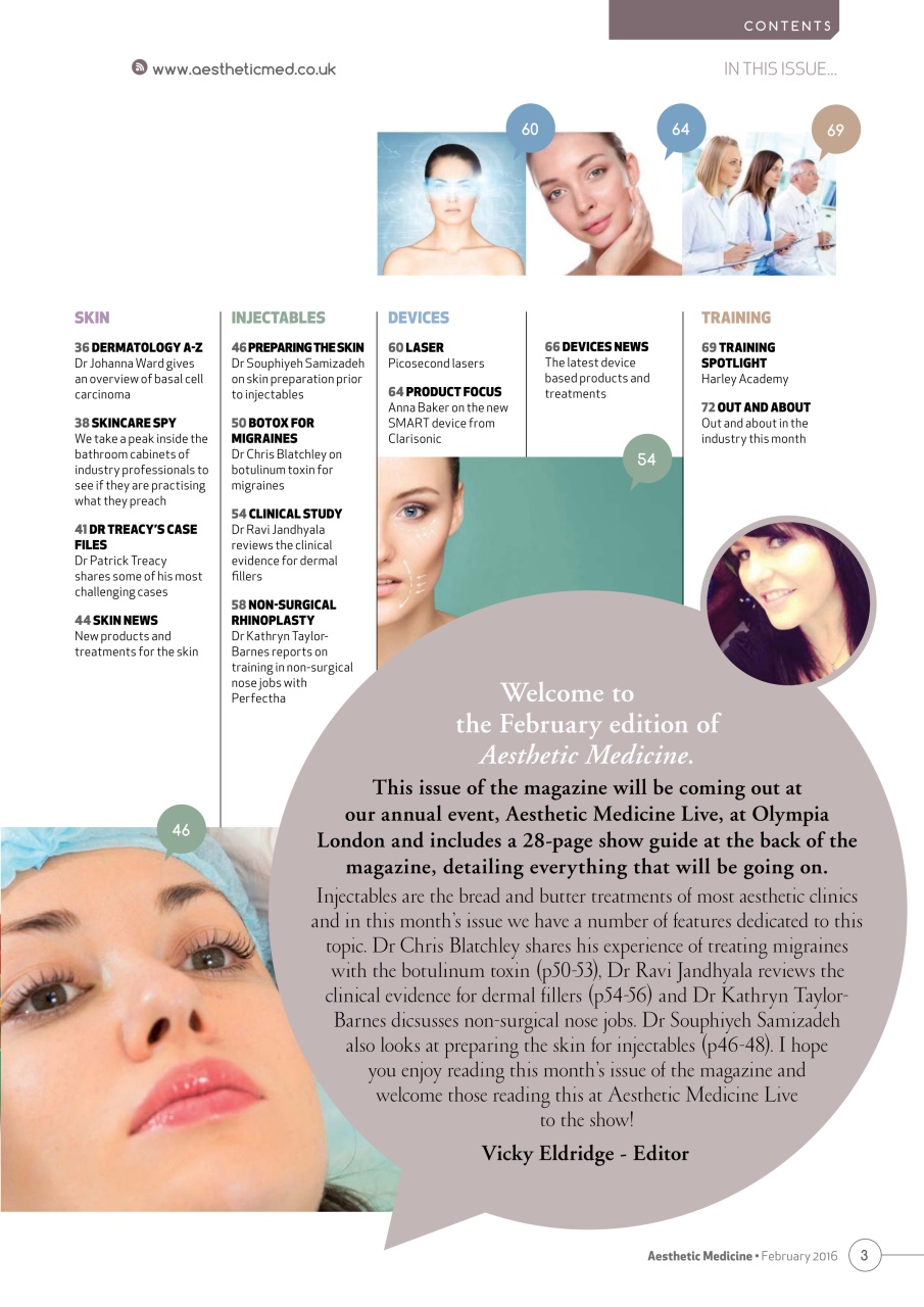 Aesthetic Medicine Preview Pages