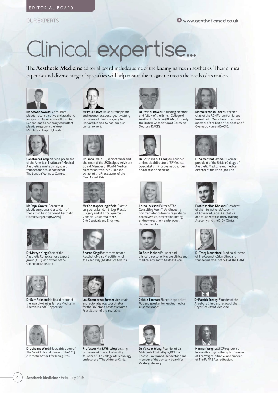 Aesthetic Medicine Preview Pages