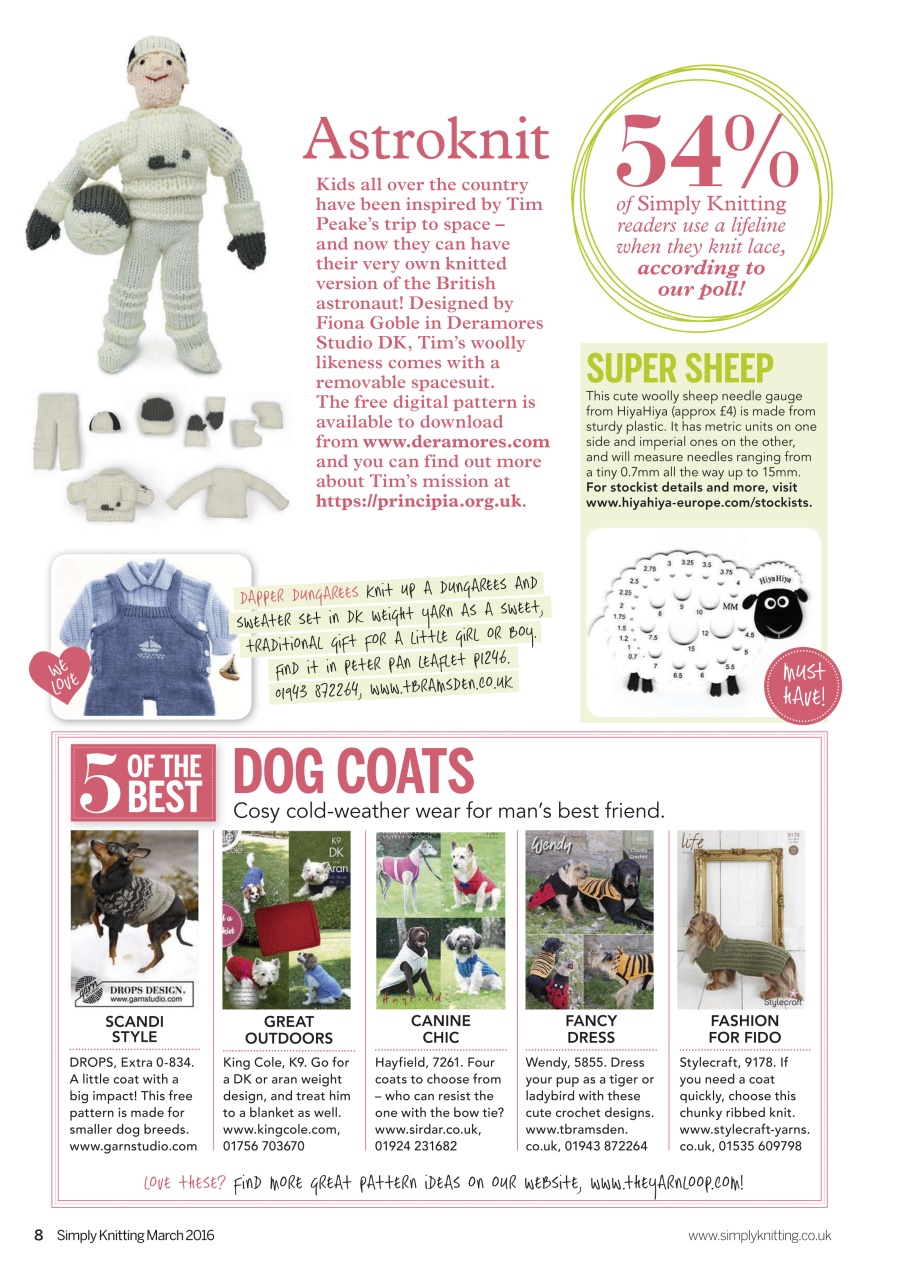 Simply Knitting Preview Pages