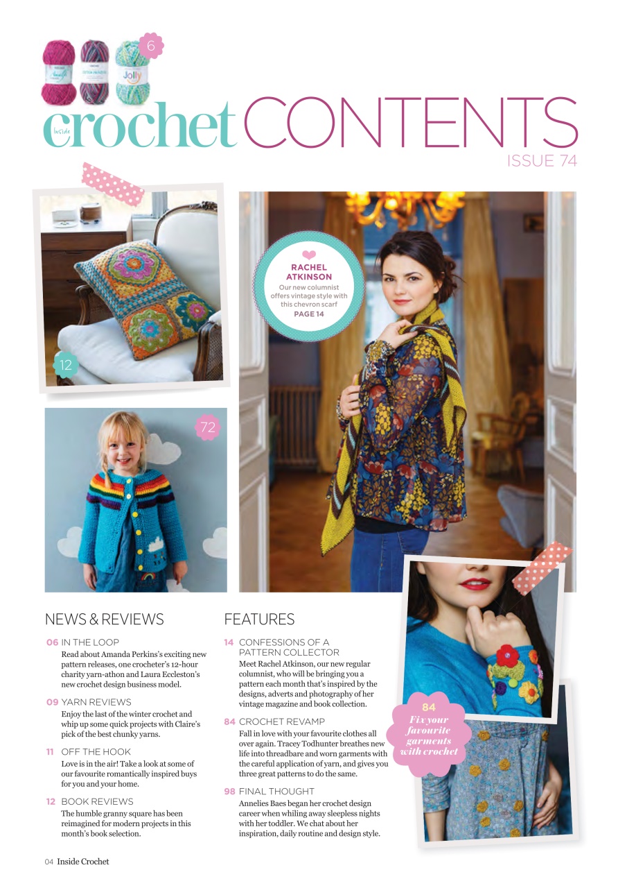 Inside Crochet Preview Pages