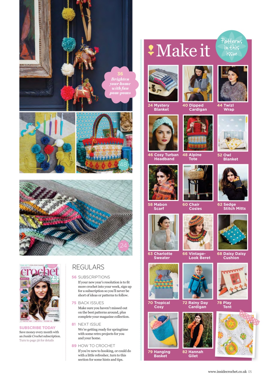 Inside Crochet Preview Pages