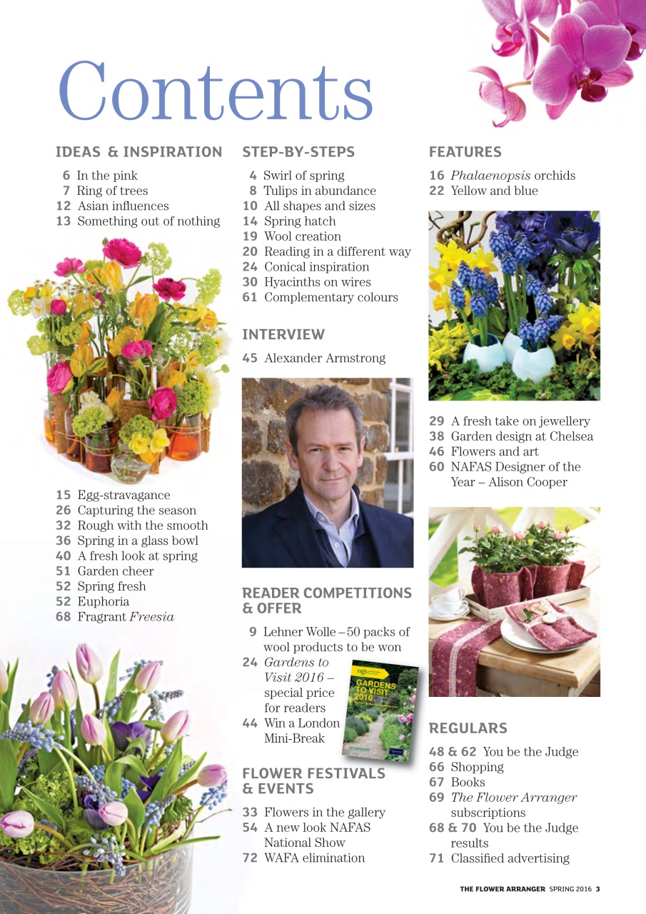 The Flower Arranger Preview Pages