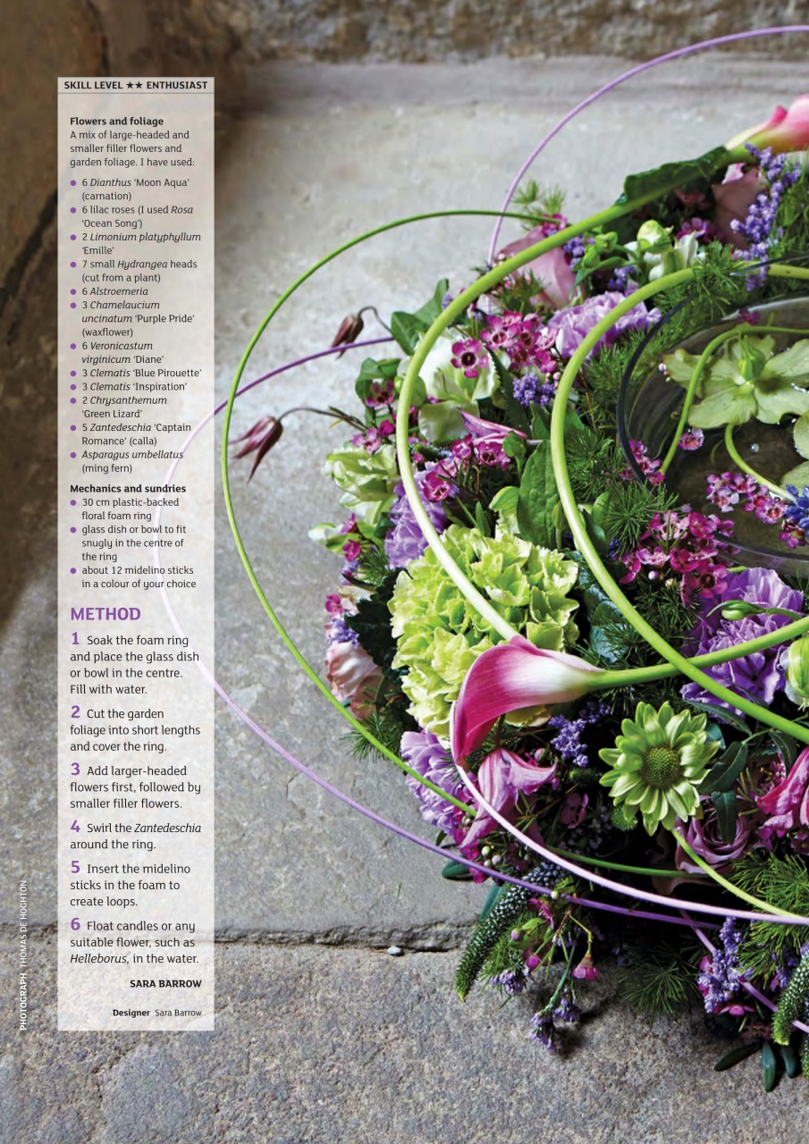 The Flower Arranger Preview Pages