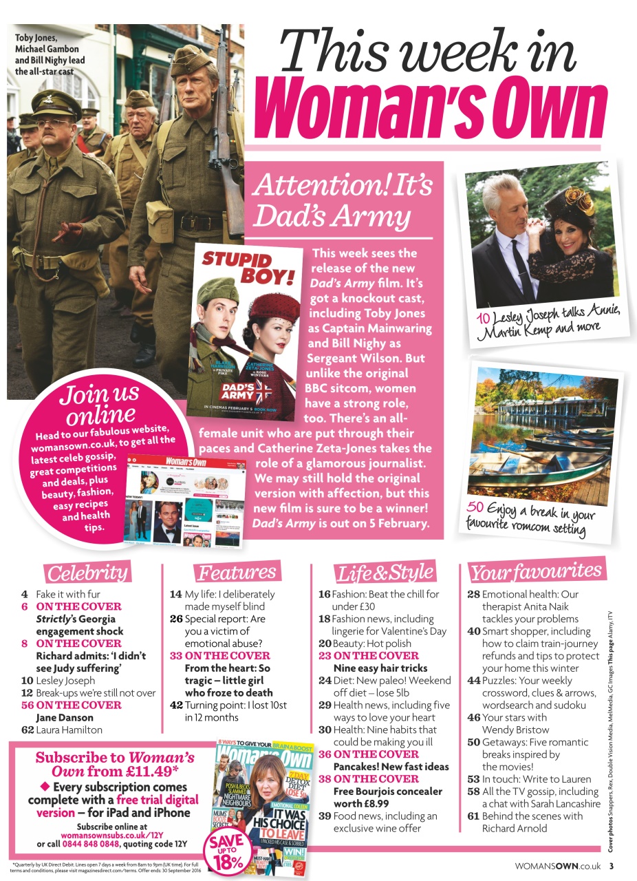 Woman's Own Preview Pages