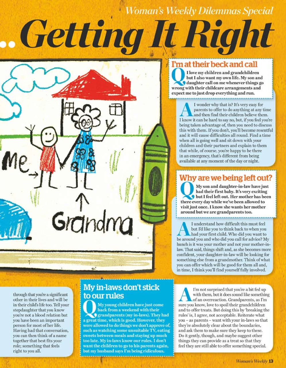 Woman's Weekly Preview Pages