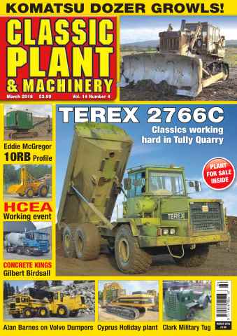 Classic Plant & Machinery issue Vol. 14 No. 4 Terex 2766C