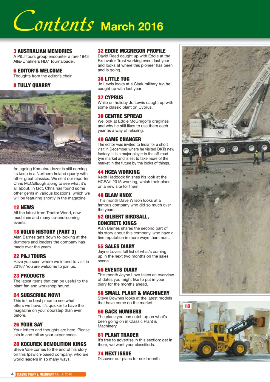 Classic Plant & Machinery Preview Pages