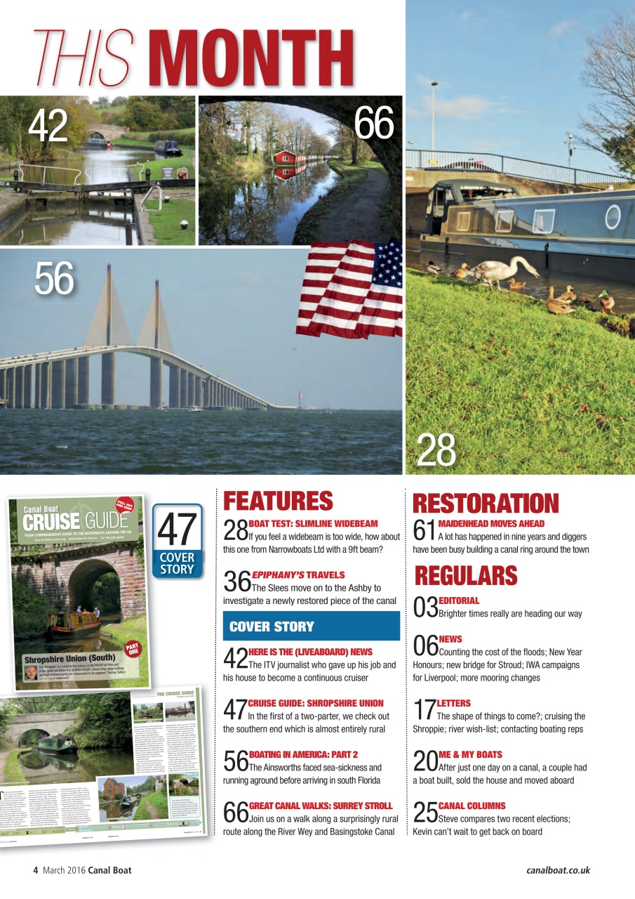 Canal Boat Preview Pages