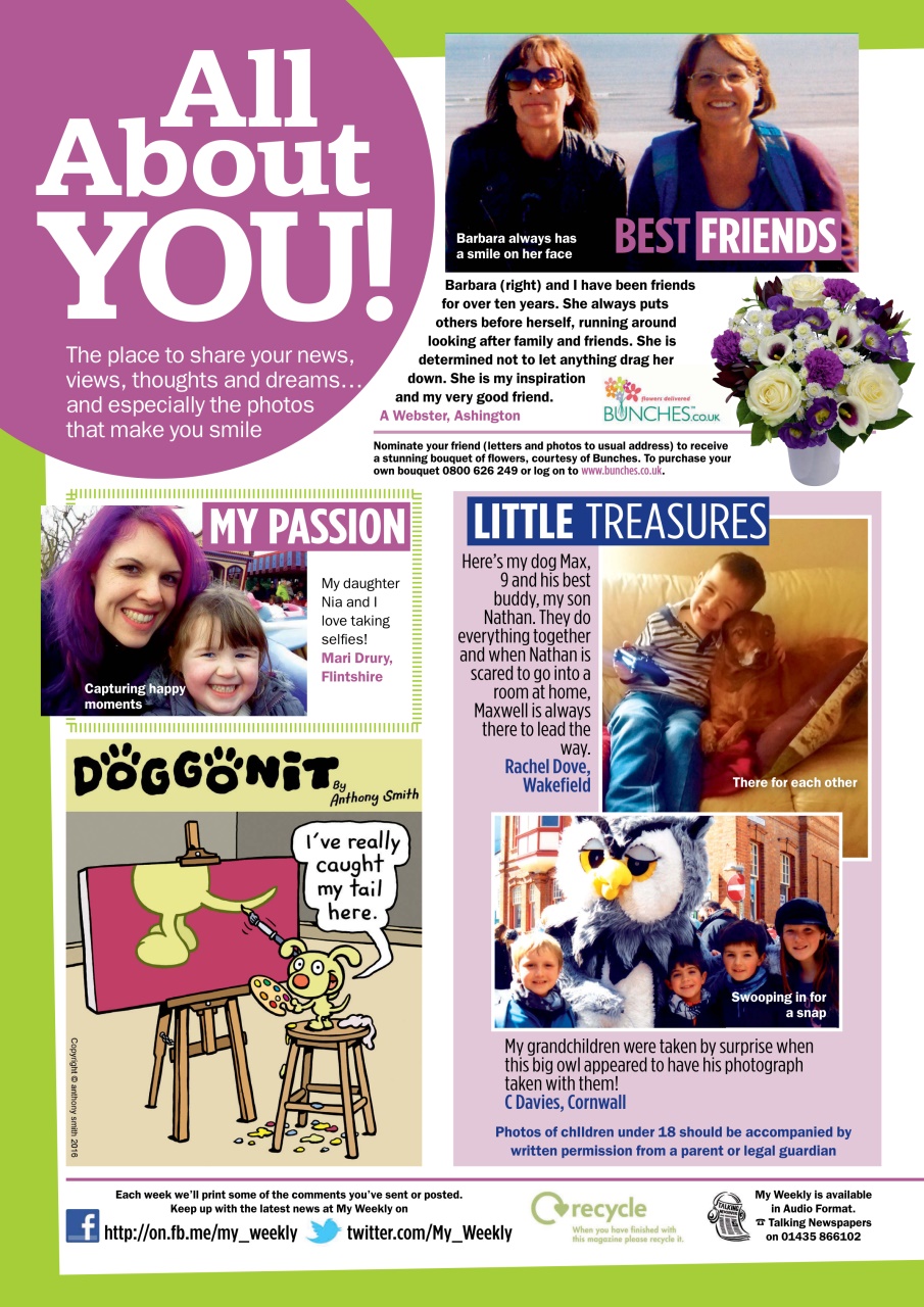 My Weekly Preview Pages