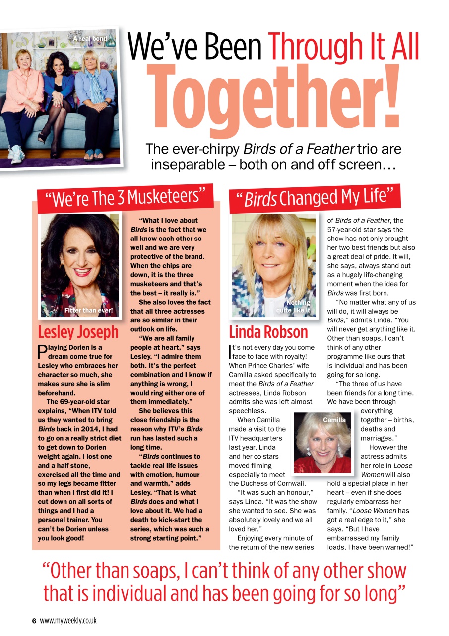 My Weekly Preview Pages