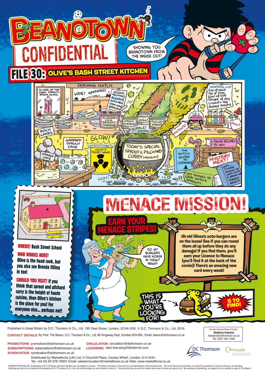 Beano Preview Pages