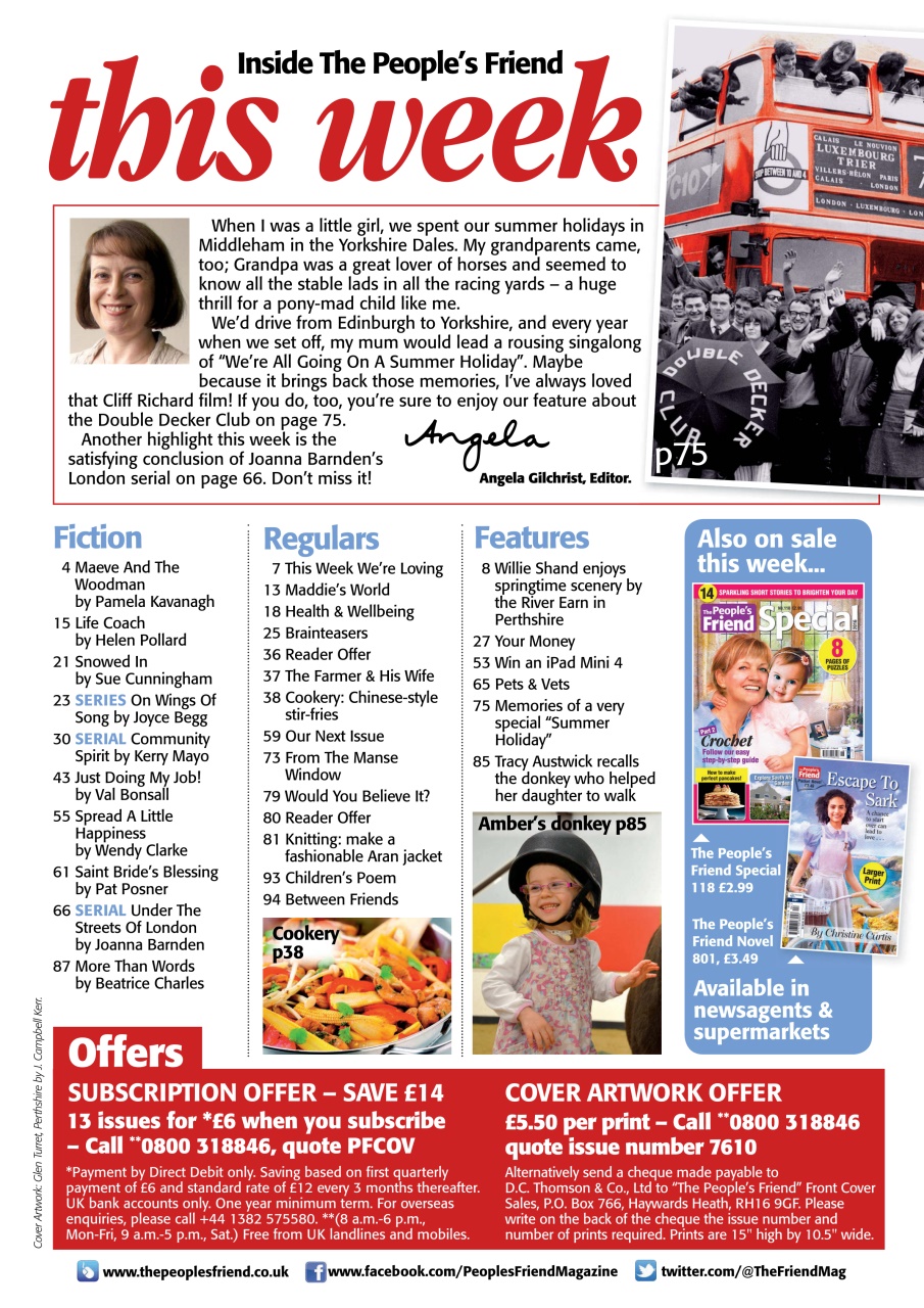 The People’s Friend Preview Pages