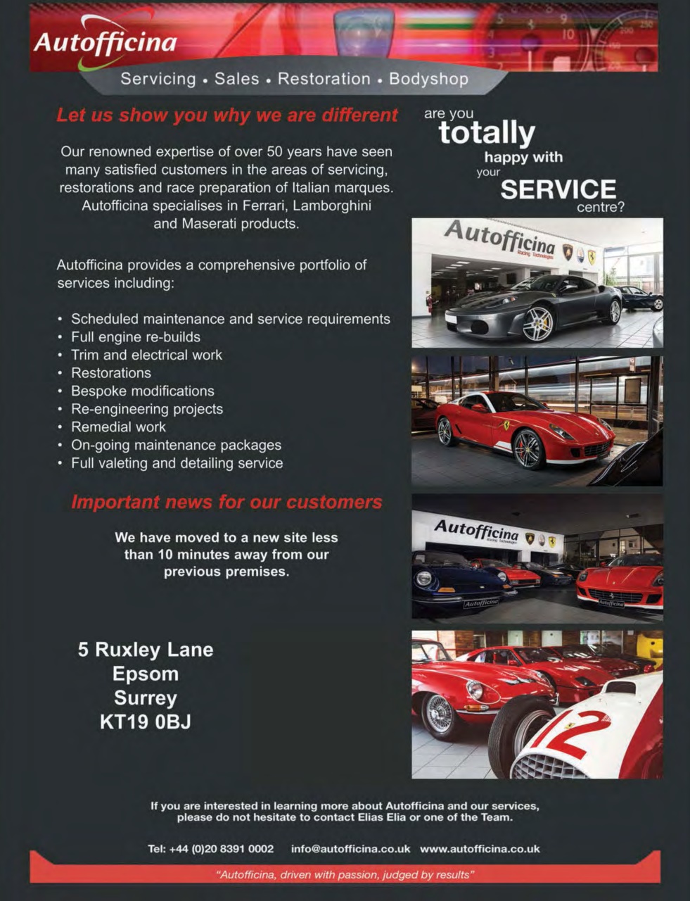 AutoItalia Magazine Preview Pages