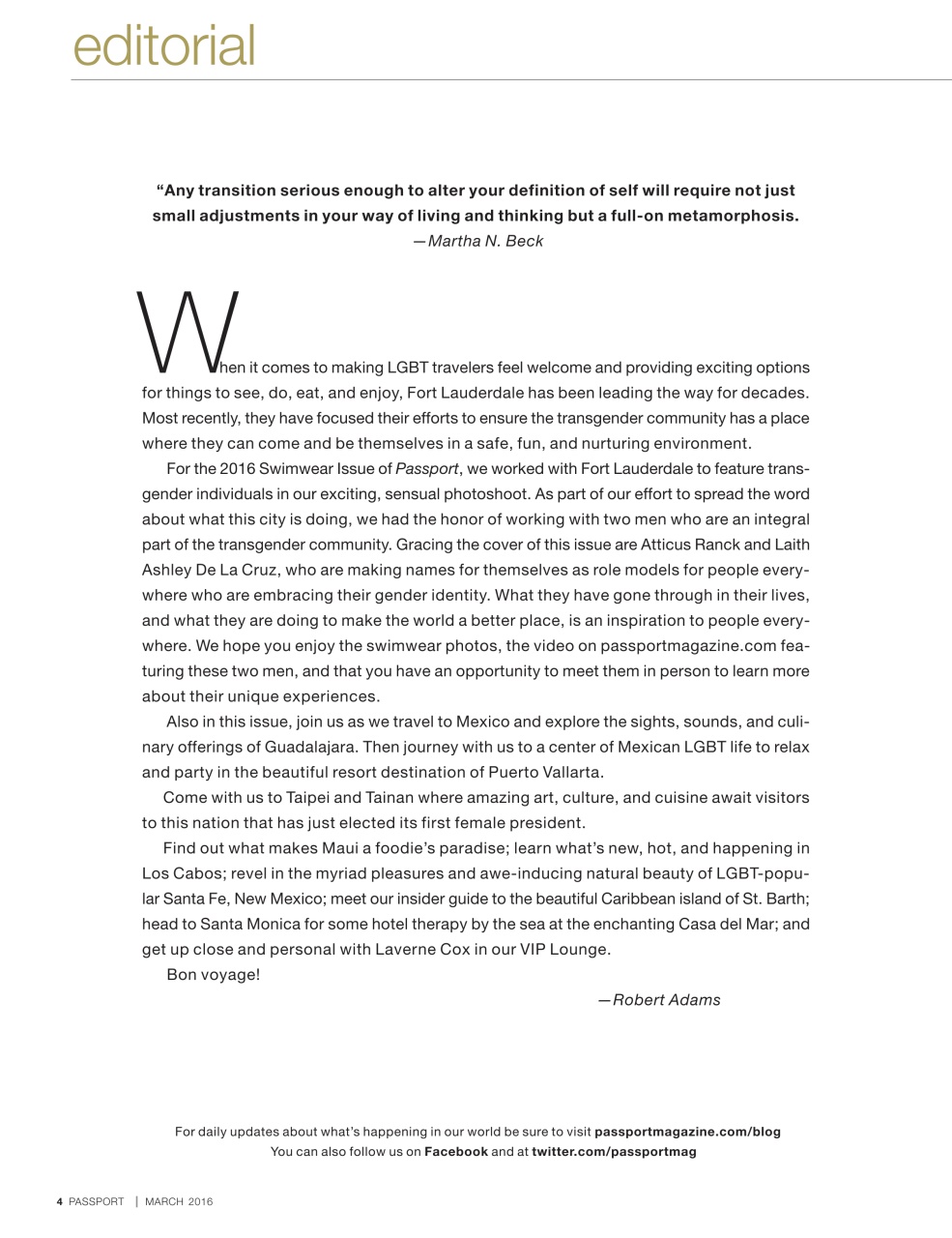 Passport Preview Pages